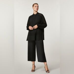 NWT - Marina Rinaldi viscose satin trousers size 16